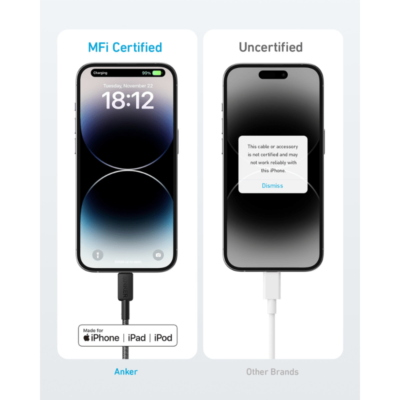 322 USB-C to Lightning Cable