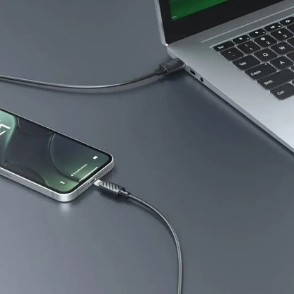 Porodo Woven Braided USB-A to Lightning Cable