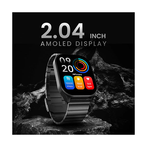 HiFuture, APEX Luxury Stainless Steel Smart Watch