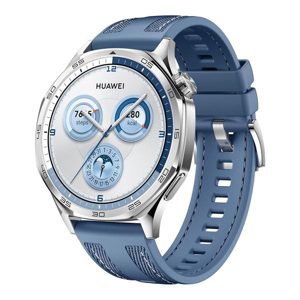 Huawei Watch GT 5 46mm Smartwatch, upto14 Days BatteryWATCH GT5 46mm Smartwatch, upto14 Days Battery Life,Sharp-Edged Design, iOS & Android Compatible + 1 Year Official Warranty