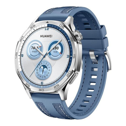 Huawei Watch GT 5 46mm Smartwatch, upto14 Days BatteryWATCH GT5 46mm Smartwatch, upto14 Days Battery Life,Sharp-Edged Design, iOS & Android Compatible + 1 Year Official Warranty