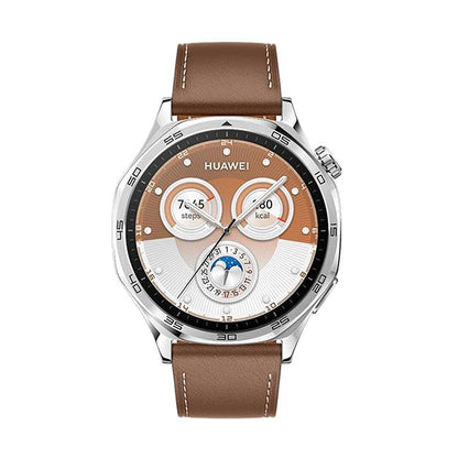Huawei Watch GT 5 46mm Smartwatch, upto14 Days BatteryWATCH GT5 46mm Smartwatch, upto14 Days Battery Life,Sharp-Edged Design, iOS & Android Compatible + 1 Year Official Warranty