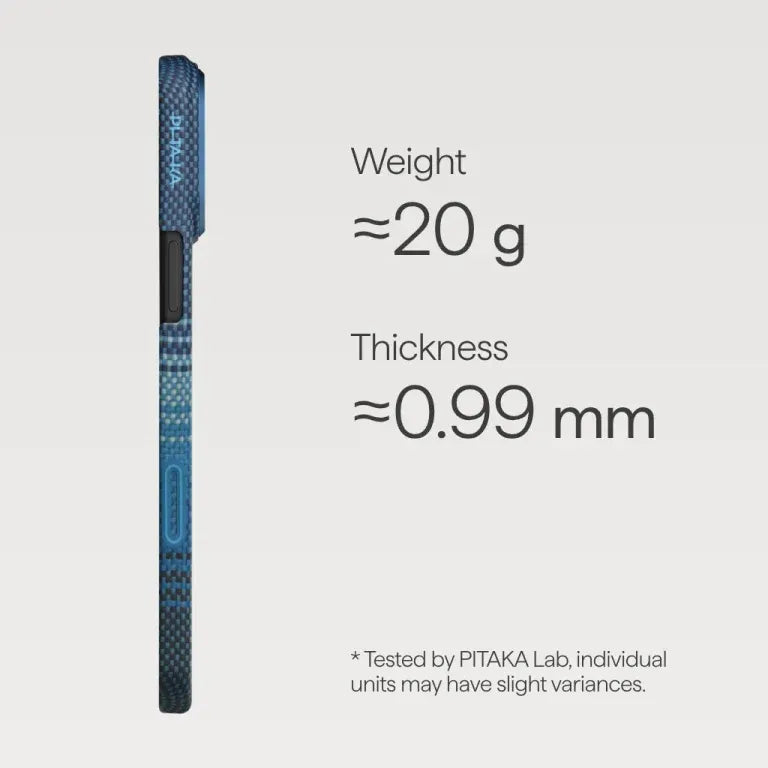 Pitaka Ultra Slim Case Moonrise iPhone 17 Pro Max