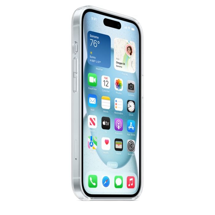 Apple iPhone 15 Case with MagSafe - Clear